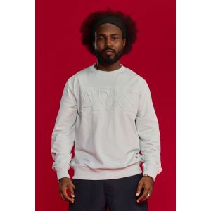 Men's French Terry Embossed Sweatshirt - Dawn Blue