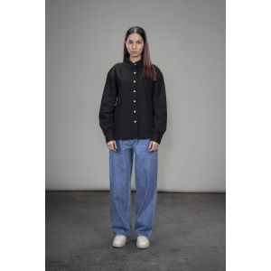 Women's Denim Baggy Fit Jeans - Light Blue