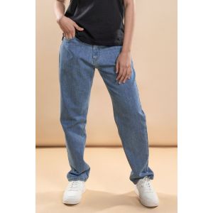 Women's Denim Regular Fit Jeans - Light Blue