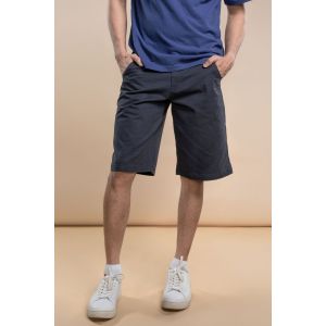 Men's Cotton Twill Chino Baggy Shorts - Navy Blue